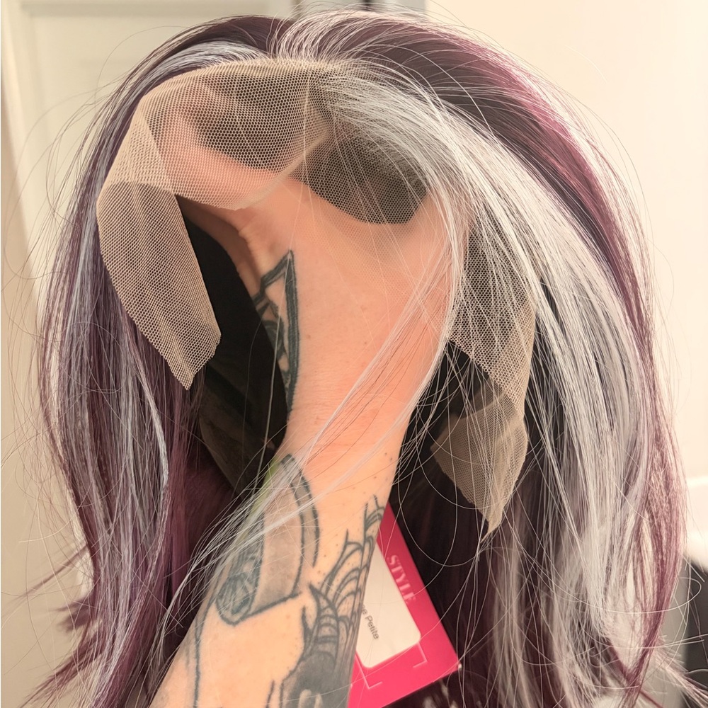 Chelsey Smith Plum Champagne wig Petite